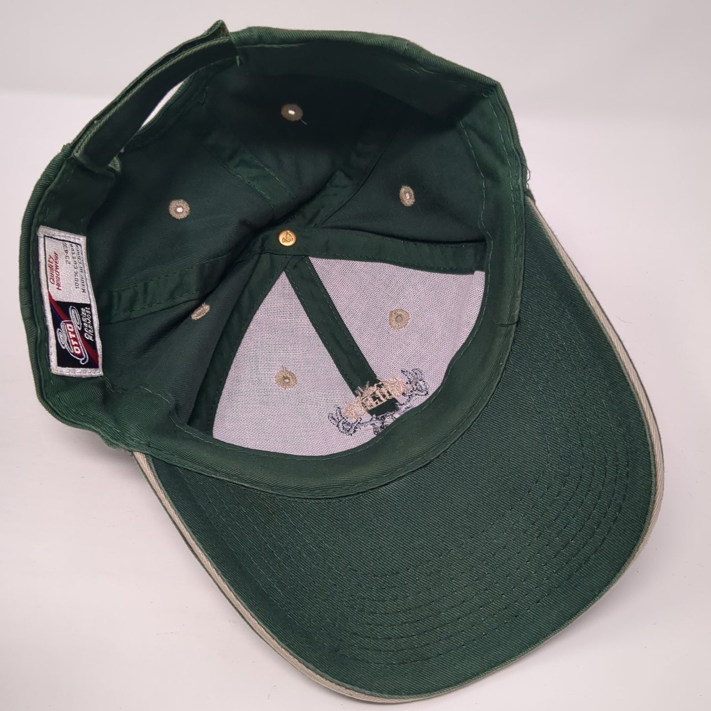 Nevada Muleys Strapback Baseball Cap Green One Size Adjustable Embroidered Otto
