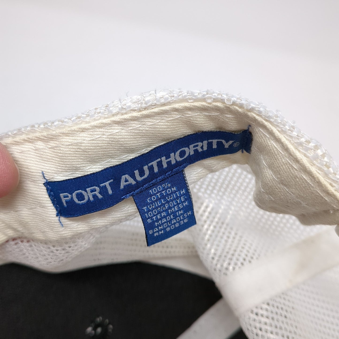 Boise River R&T Snapback Trucker Hat Black One Size Mesh Back Colorblock