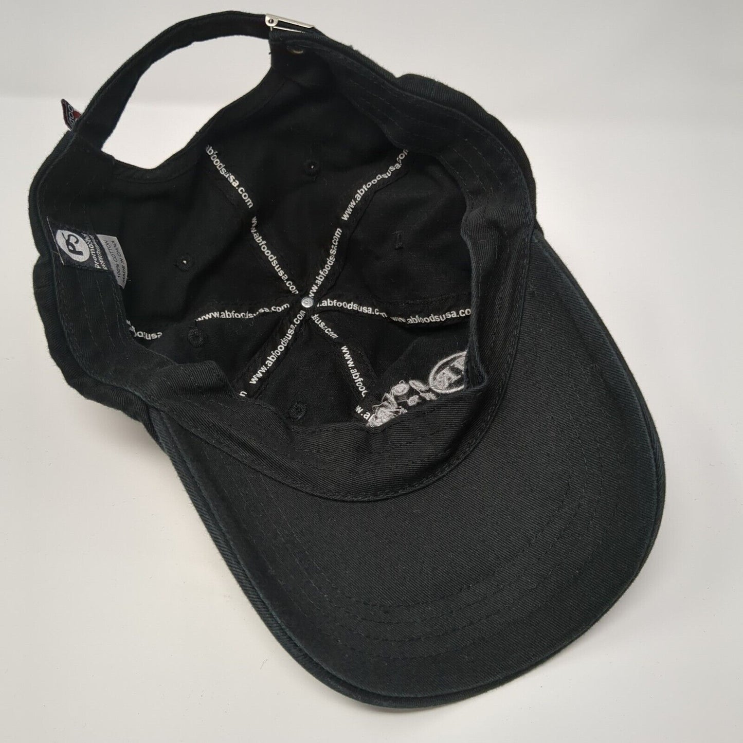 Double R Ranch Northwest Beef Slideback Hat Black One Size Embroidered