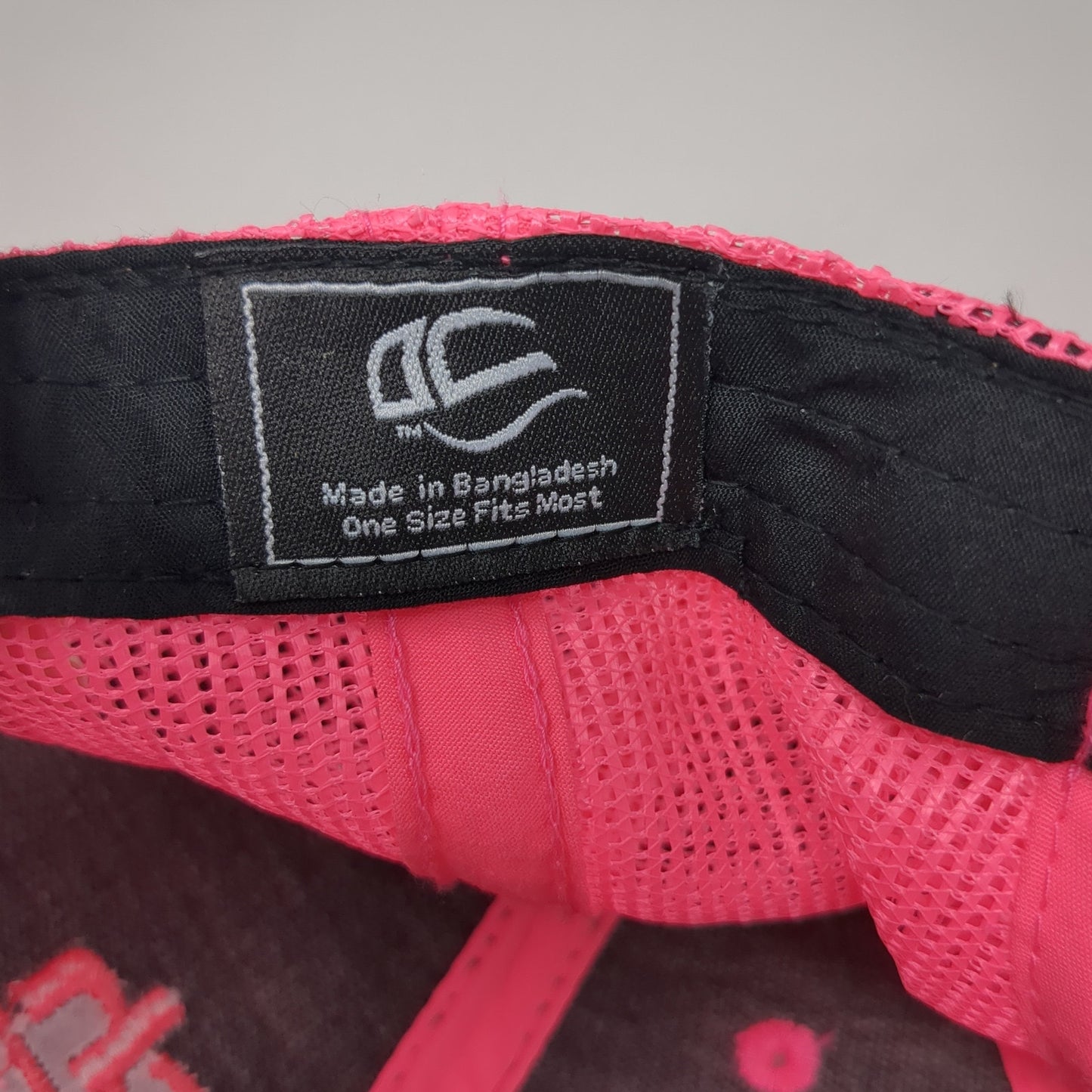 NuTech Seed Women's Strapback Trucker Hat Multi One Size Mesh Back Camo