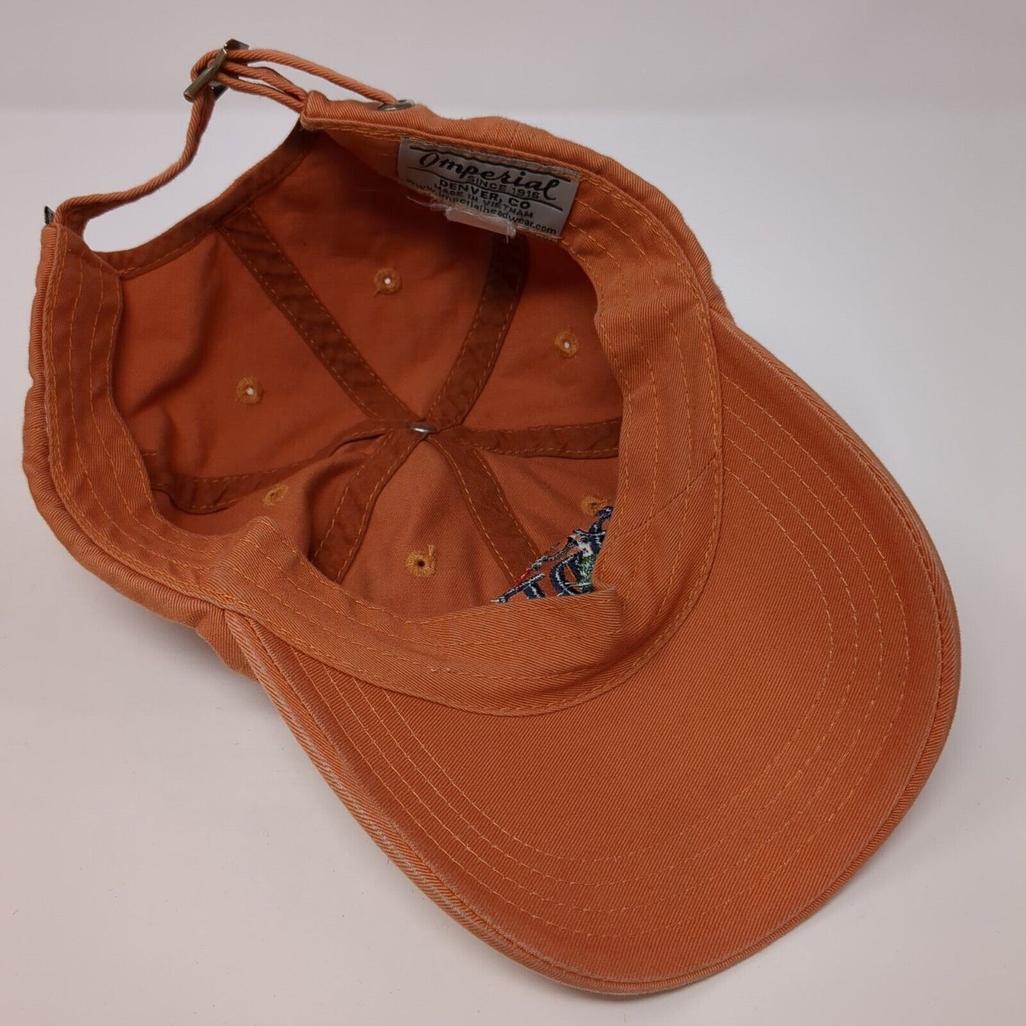 US Open Torrey Pines 2008 Slideback Hat Orange OS Adjustable Patriotic Imperial
