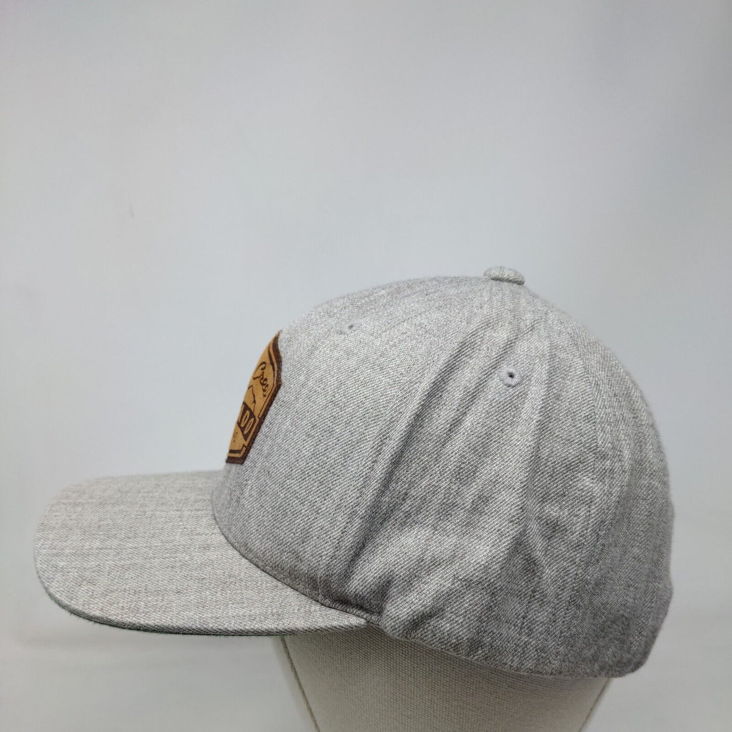 Beaver Creek Colorado Elev. 11,440 Snapback Hat Gray OS The Classics Yupoong