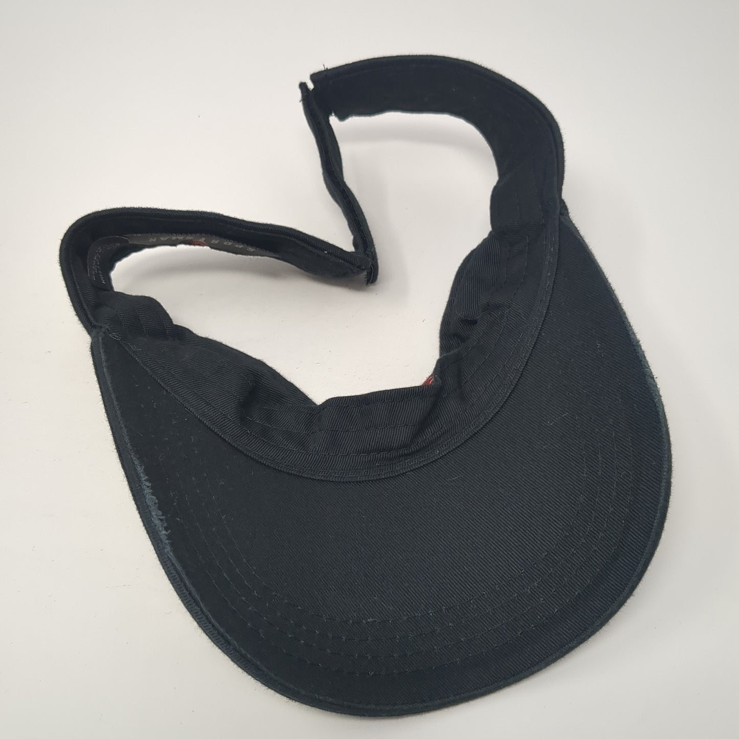 MS Cattle Co. Strapback Visor Hat Black One Size Adjustable Sportsman