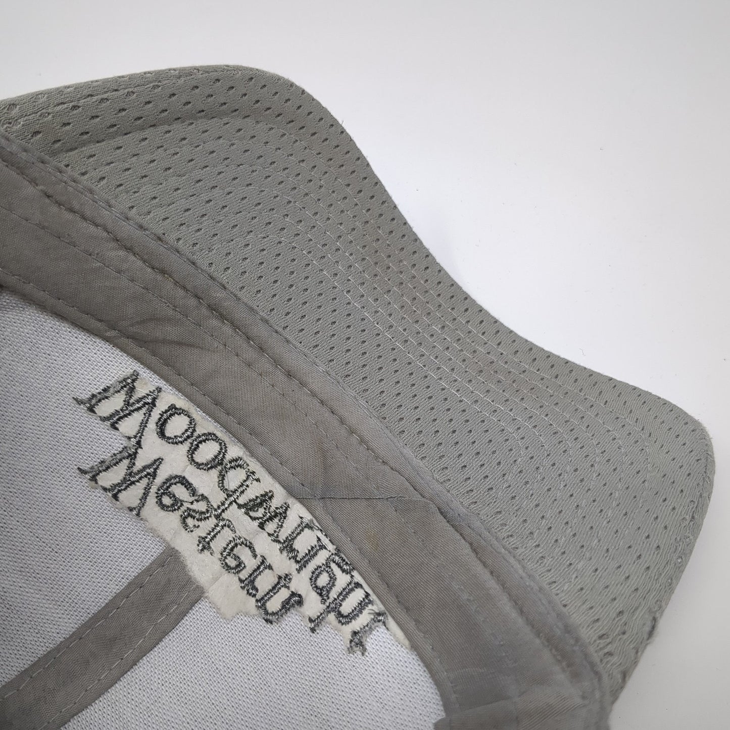 Western Woodwright Inc. Strapback Hat Gray One Size Adjustable Embroidered