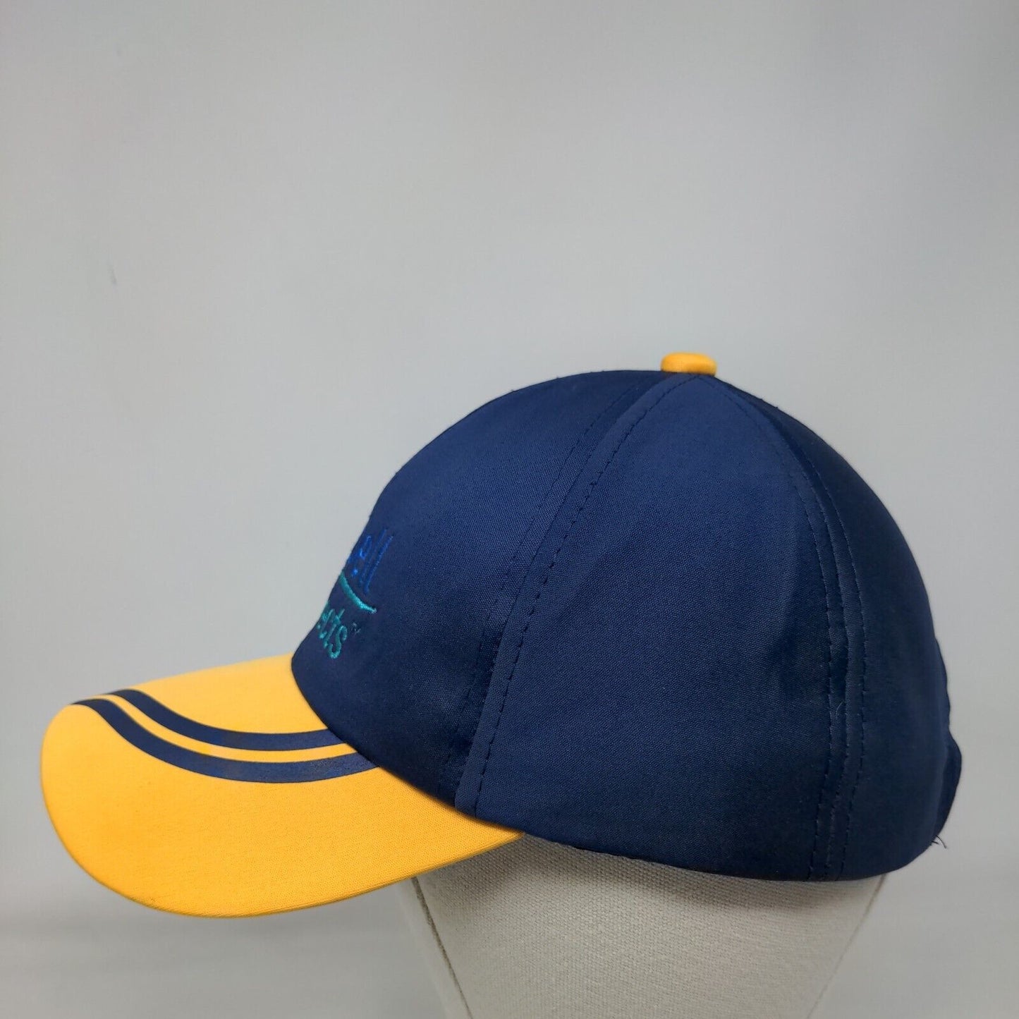 Ansell Protects Strapback Hat Multi One Size Embroidered Colorblock