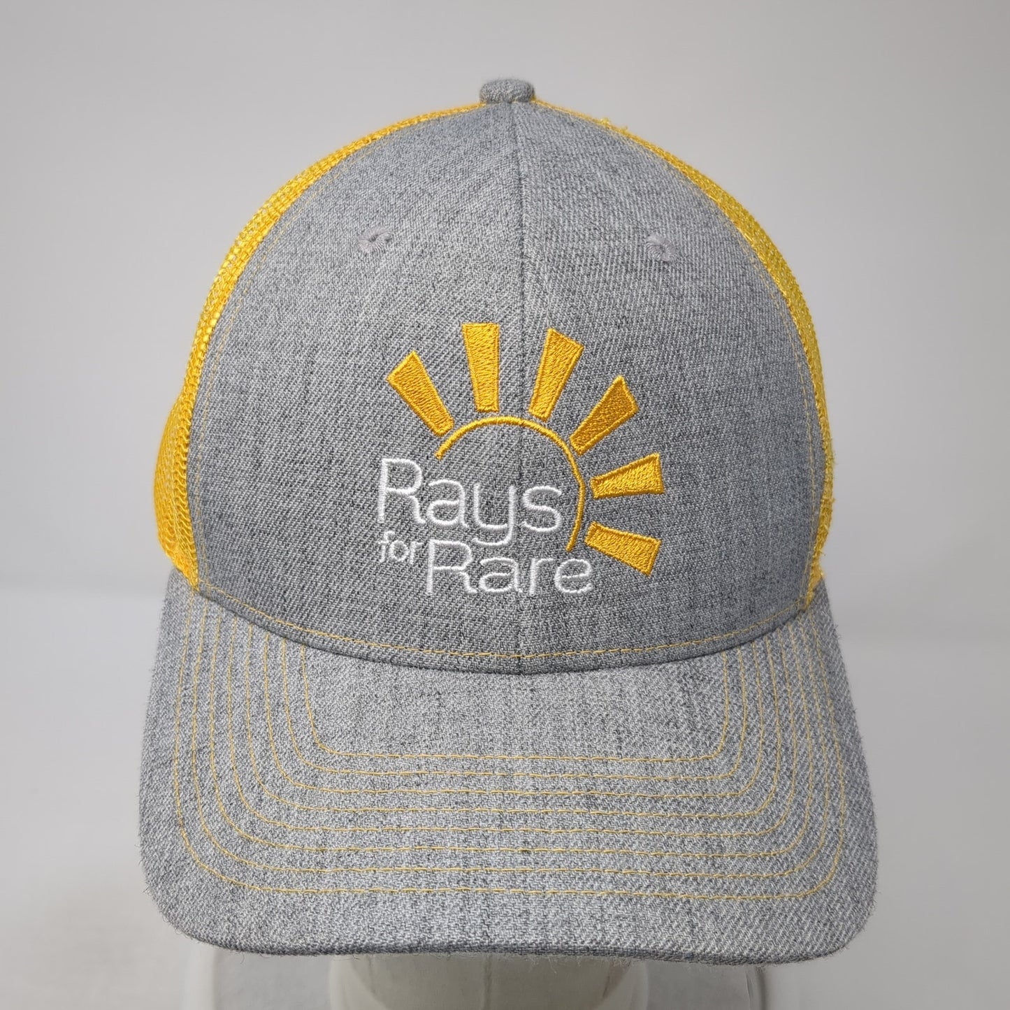 Rays For Rare Snapback Trucker Hat Multicolor One Size Mesh Back Fahrenheit