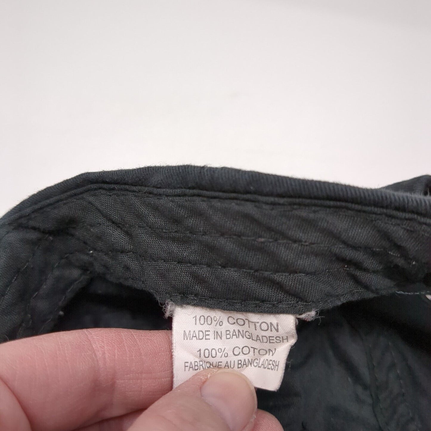 Kretschmar Strapback Hat Black One Size Adjustable Embroidered 6 Panel