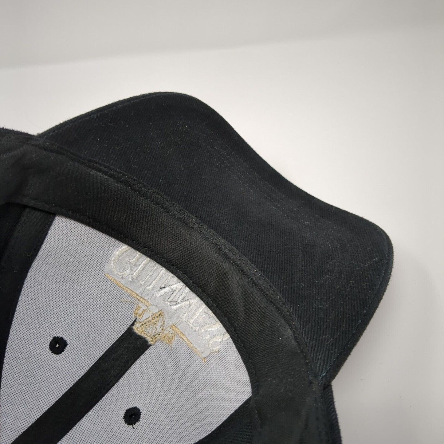 Guinness Dublin Slideback Hat Black 59cm Adjustable Embroidered 6 Panel