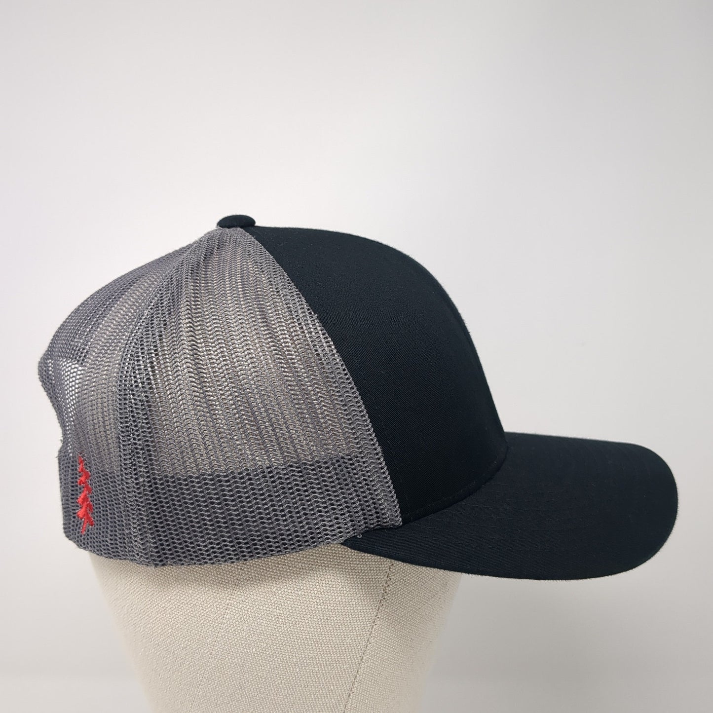 Gearhead Garage Snapback Trucker Hat Black One Size Pacific Headwear