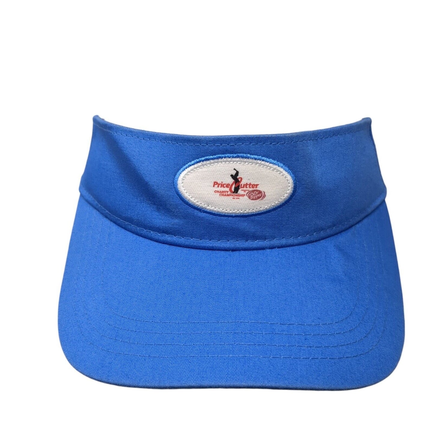 Price Cutter Charity Championship Strapback Visor Hat Blue One Size Ahead