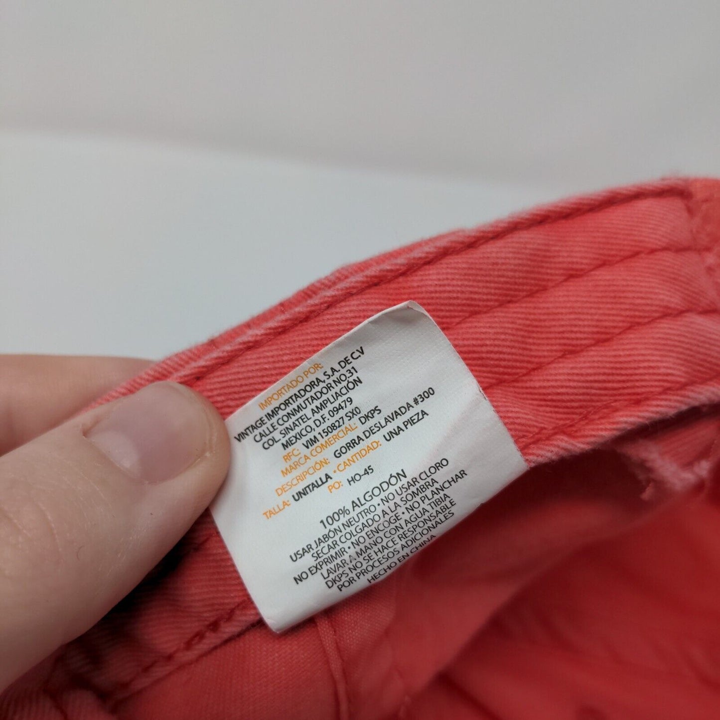 Cabo San Lucas Mexico Strapback Hat Pink One Size Adjustable Embroidered dKps