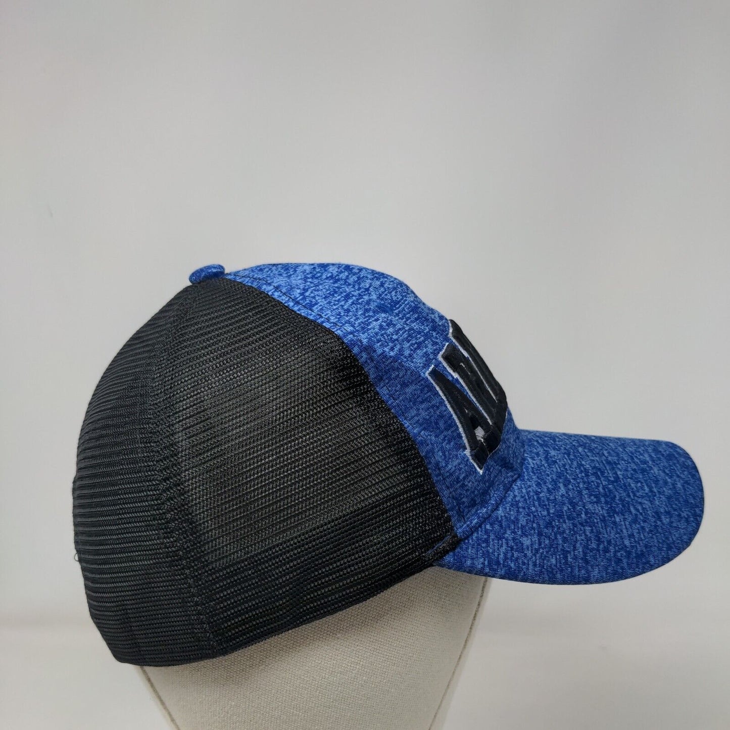 Arizona Snapback Trucker Hat Blue OSFA Adjustable Embroidered Mesh Back