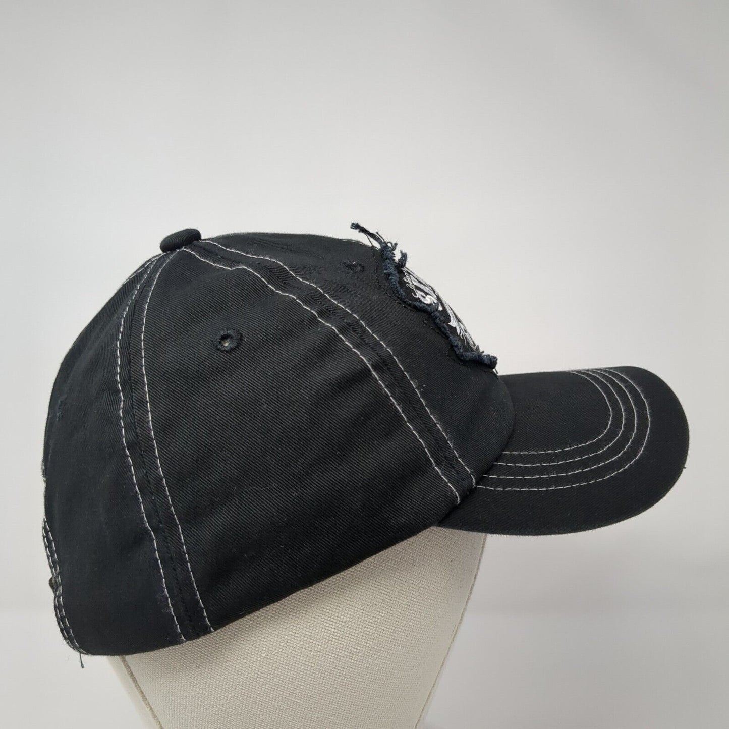 Seattle Emerald City Slideback Hat Black One Size Adjustable 6 Panel
