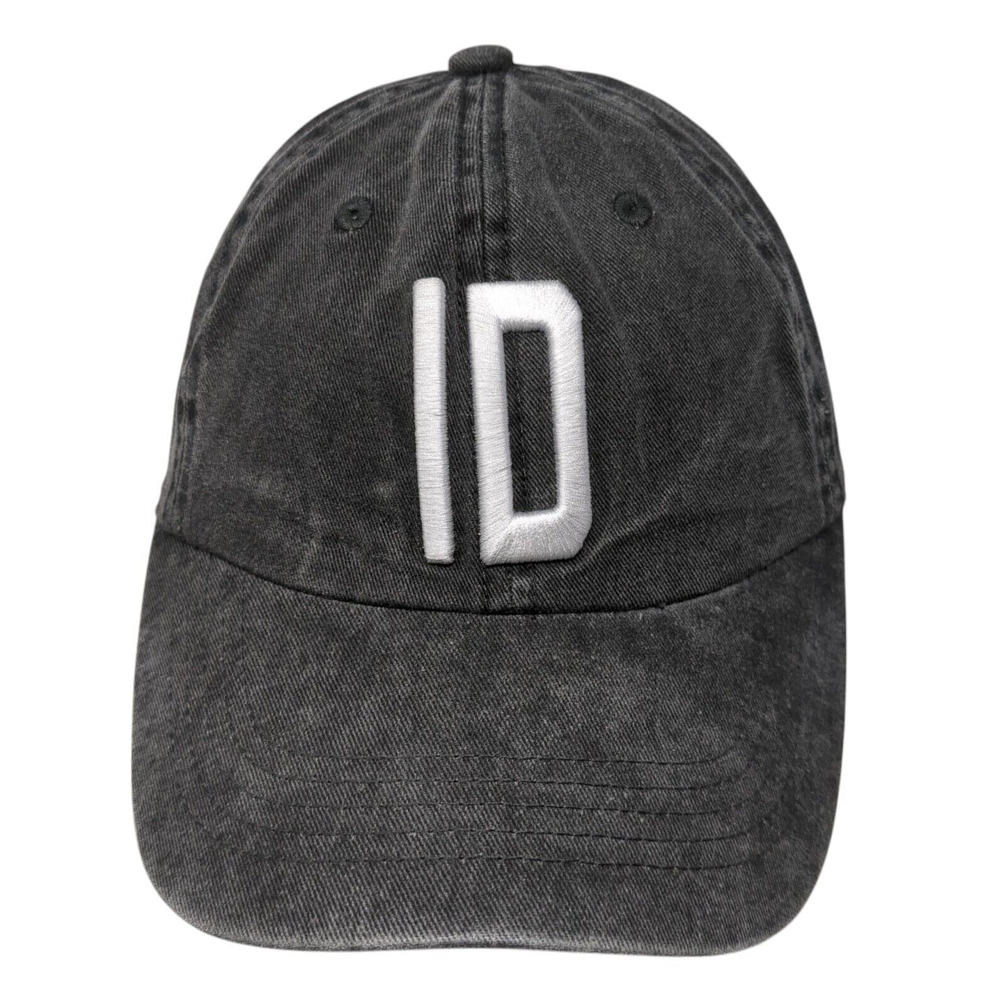 ID Idaho Slideback Hat Gray One Size Adjustable Embroidered Home Free