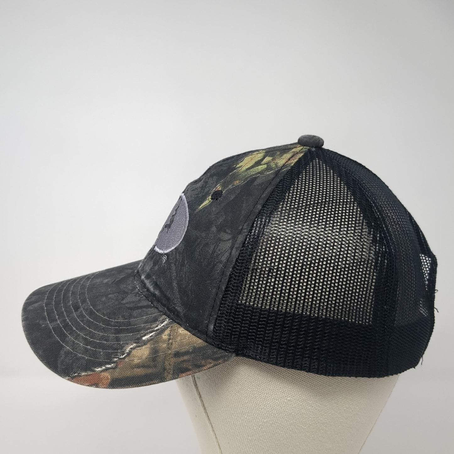 Mossy Oak Strapback Baseball Cap Multicolor OS Adjustable Mesh Back Outdoor Cap