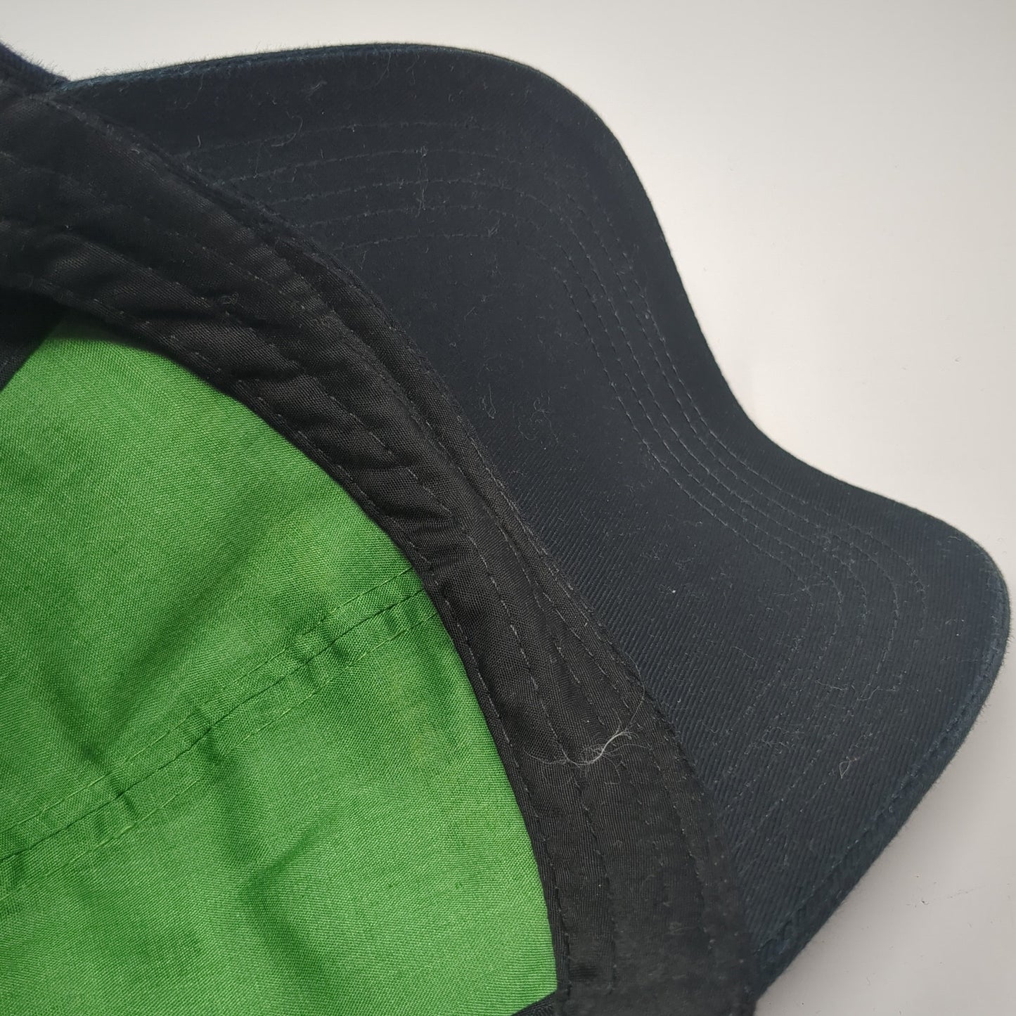 Sydenstricker Snapback Hat Black One Size Solid Adjustable John Deere