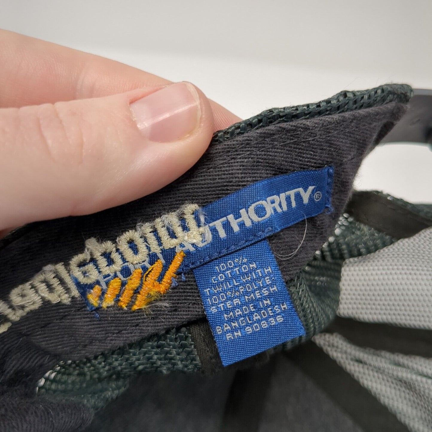 Cradlepoint Snapback Mesh Back Trucker Hat Gray One Size Port Authority