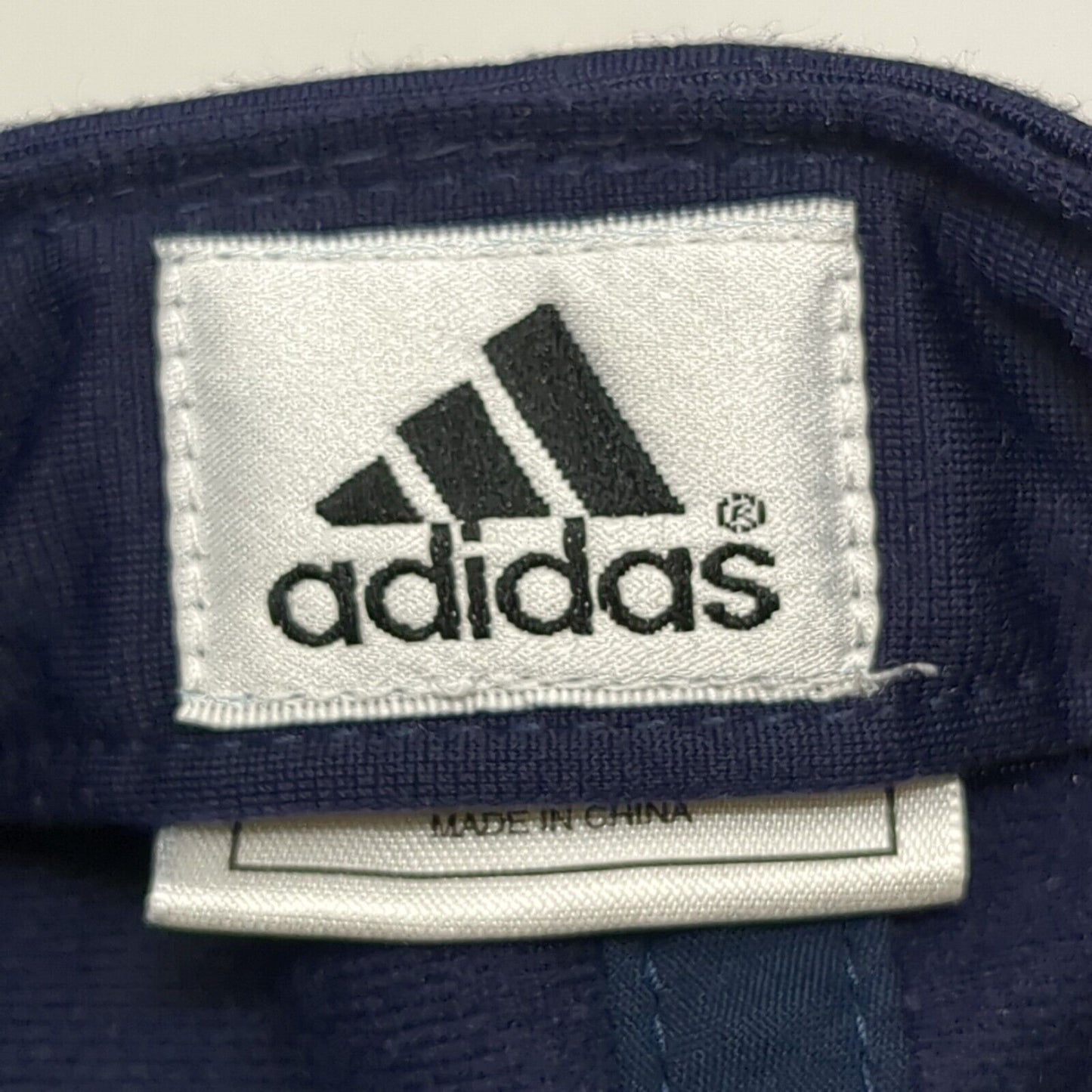 Adidas 3 Stripes Slideback Hat Blue One Size Adjustable Embroidered