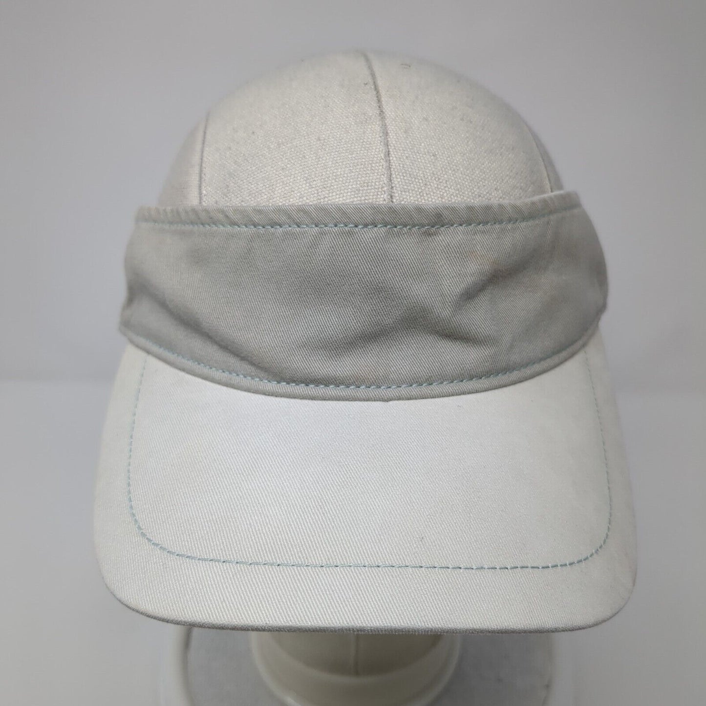 Ahead Casuals Strapback Sun Visor Hat Tan One Size Adjustable Blank