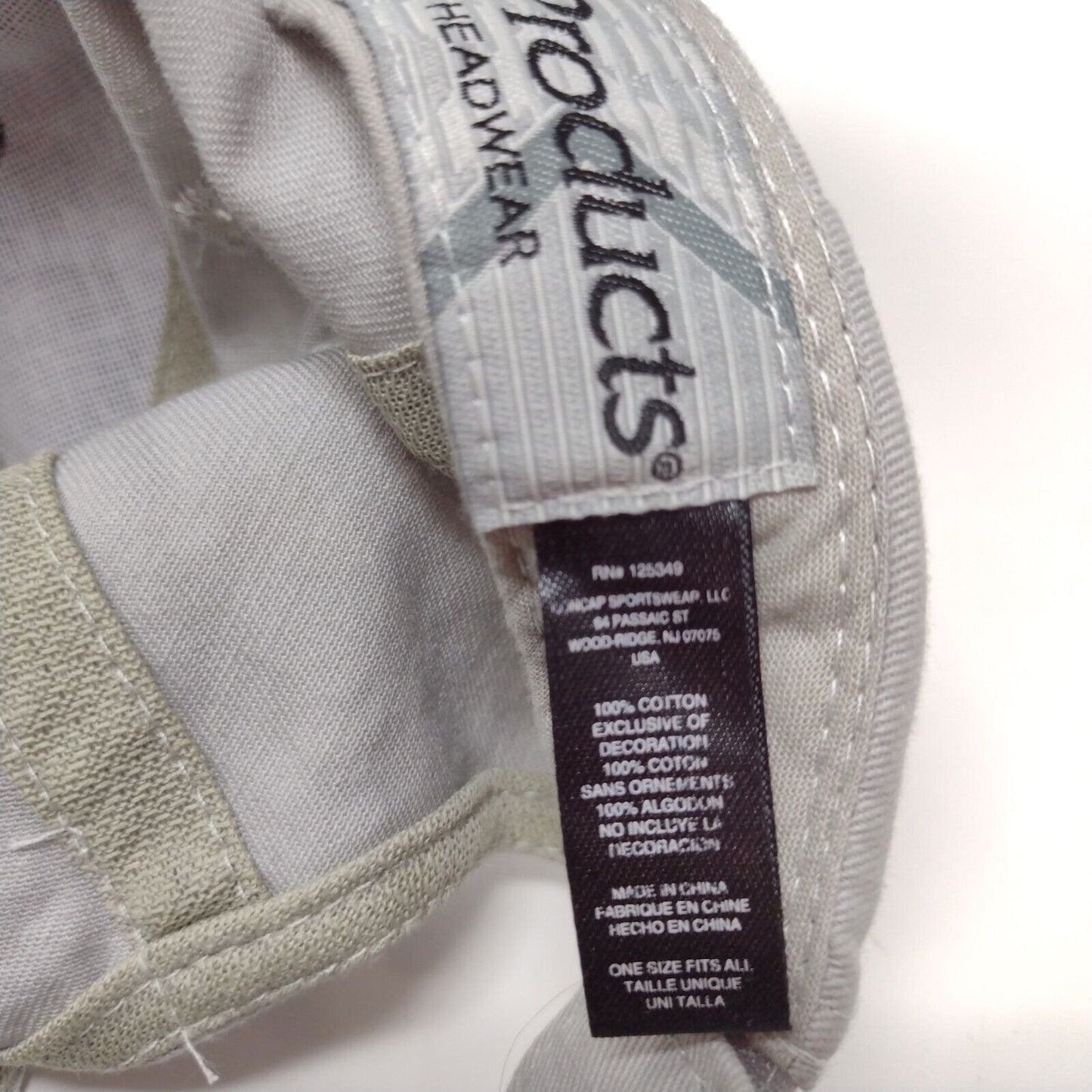 Nationwide Strapback Hat Multicolor OSFA Embroidered K-Products