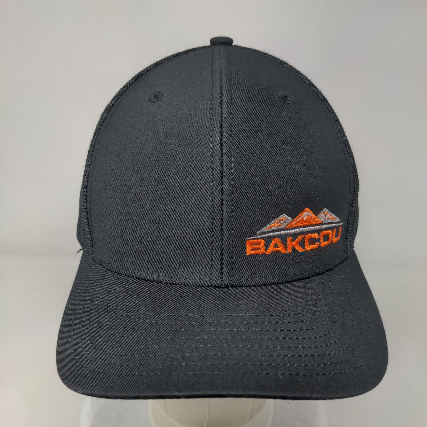 Bakcou Tribe Member Snapback Trucker Hat Black One Size Mesh Back