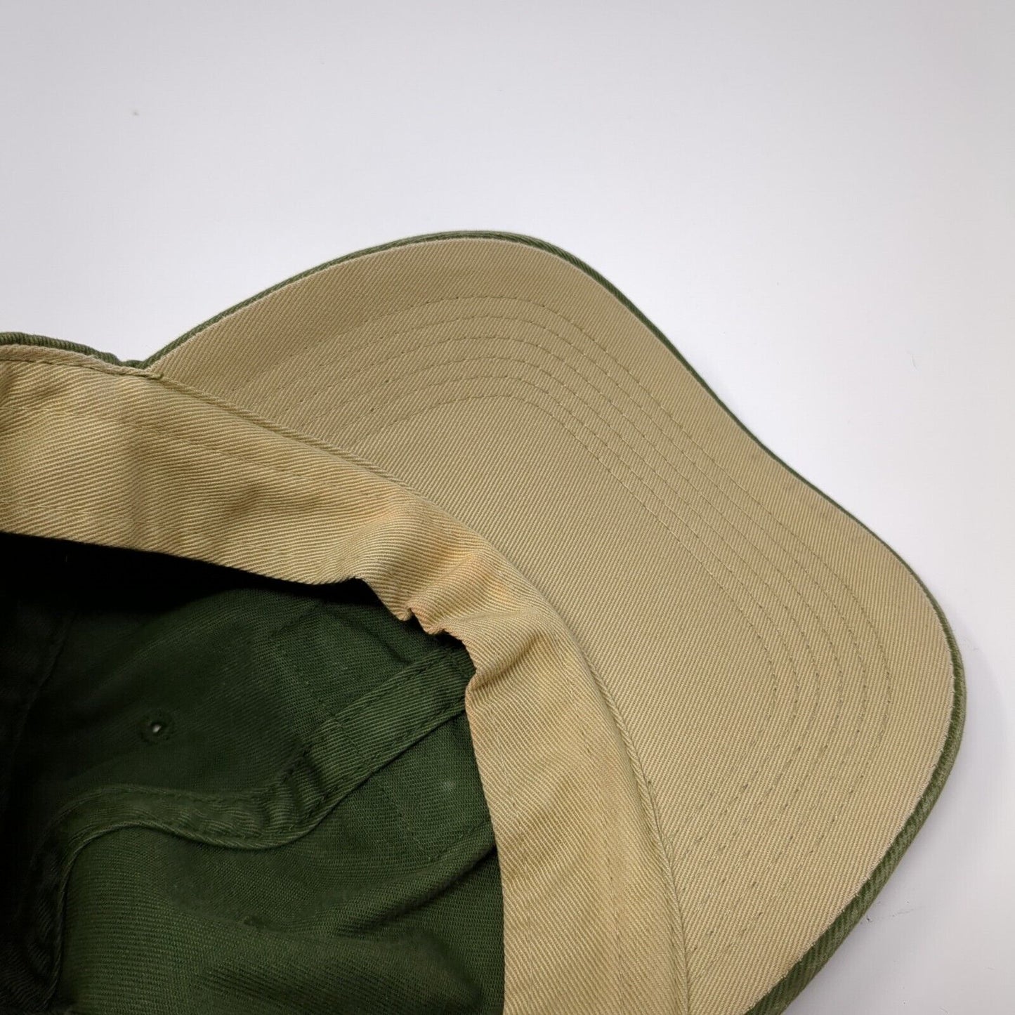 Fresh Water Trout Classic Fly Fishing Slideback Hat Green S/M Embroidered Gap