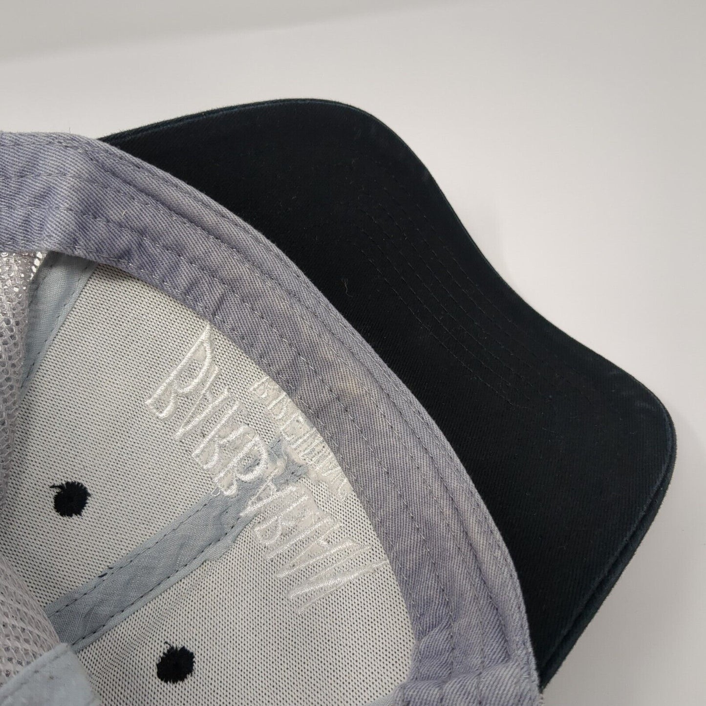 Barbarian Brewing Snapback Trucker Hat Black One Size Mesh Back 6 Panel
