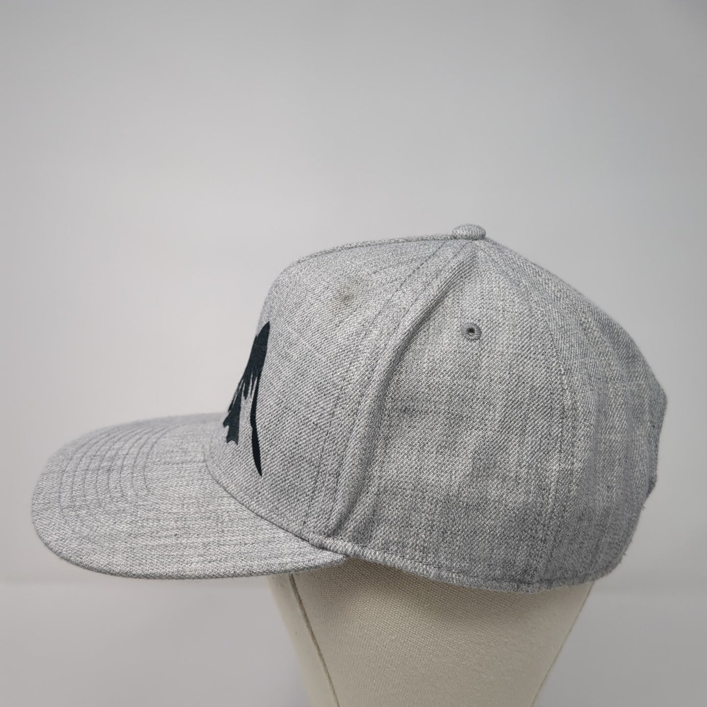 Haralts Harveys Lake Tanoe Snapback Hat Gray OS Adjustable Embroidered Otto