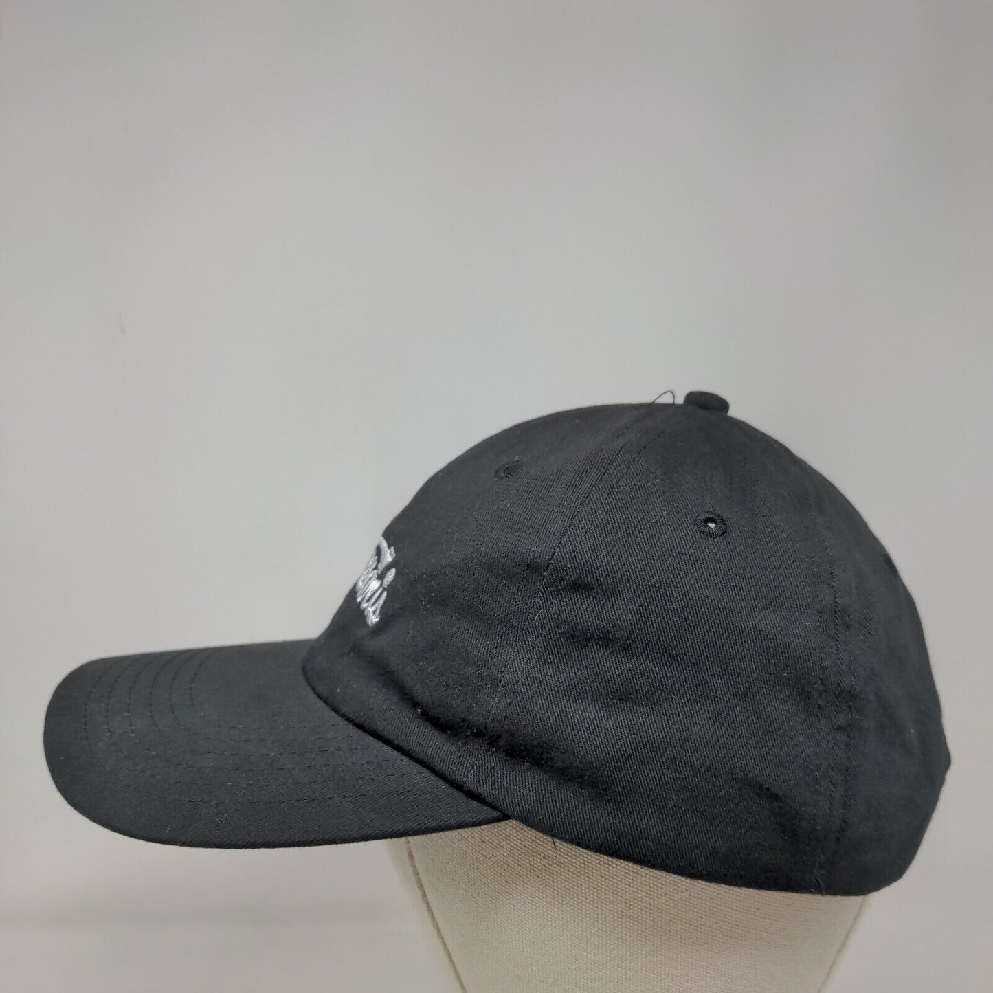 Antemesaris Slideback Hat Black One Size Embroidered Adjustable Big X