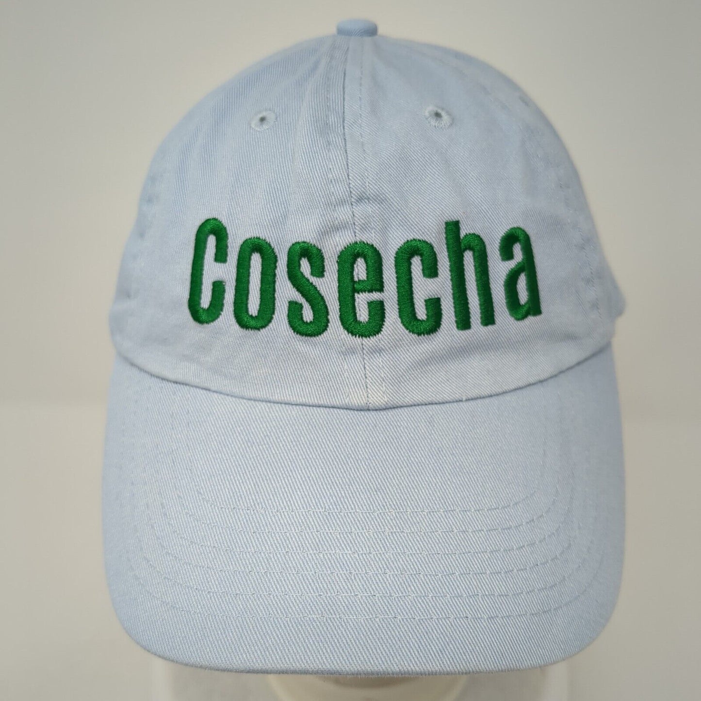 Cosecha Slideback Hat Blue One Size Adjustable Embroidered 6 Panel