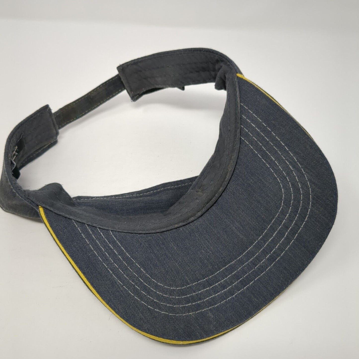 McDonald's Slideback Visor Hat Gray One Size Adjustable Crew Uniform