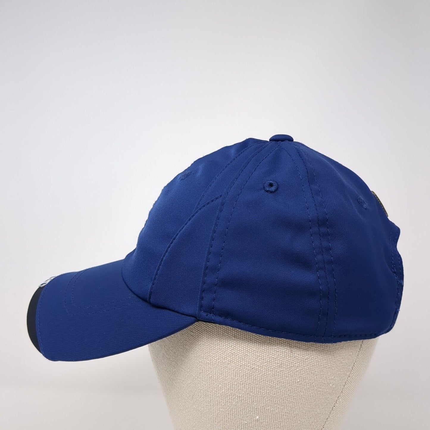 OGIO Slideback Hat Blue One Size Adjustable Vented Holes 6 Panel Polyester