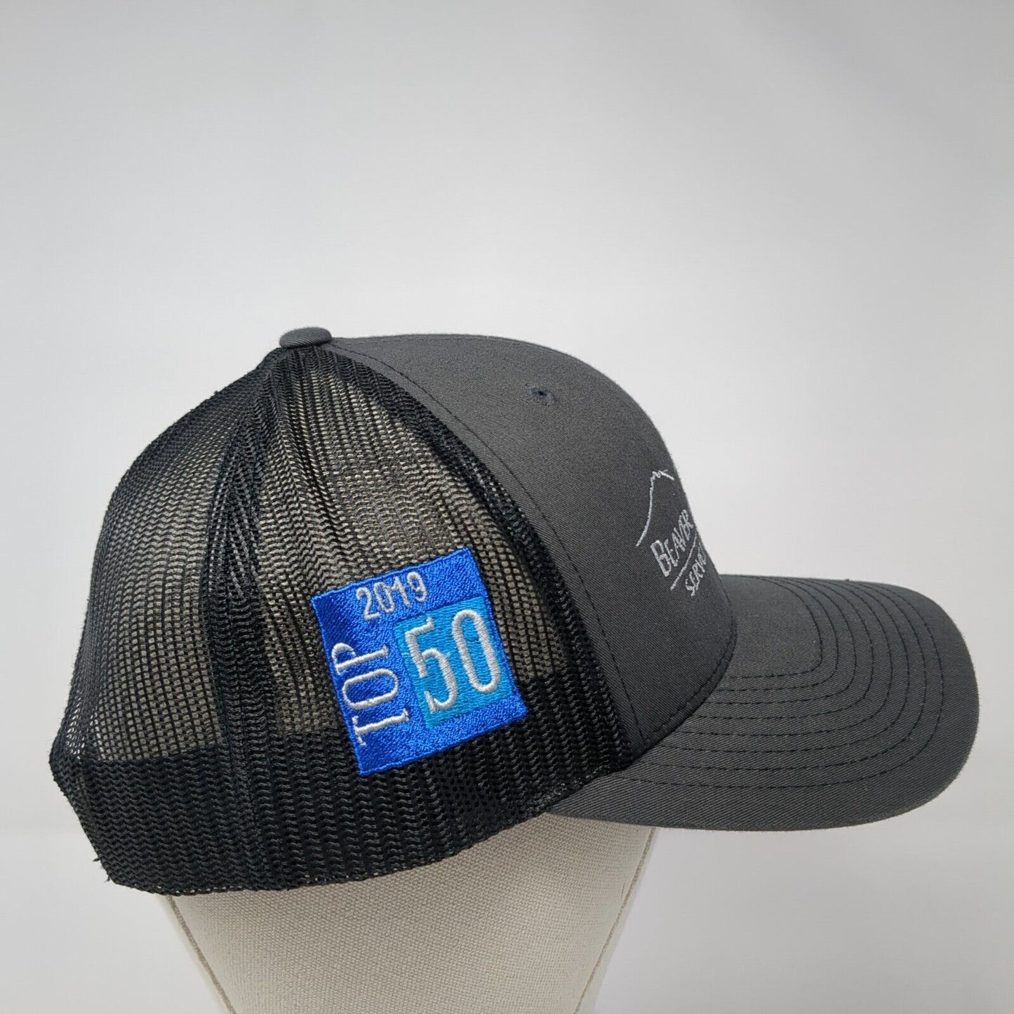 Beaver Coach Sales Service is The Secret Snapback Trucker Hat Gray OS Richardson