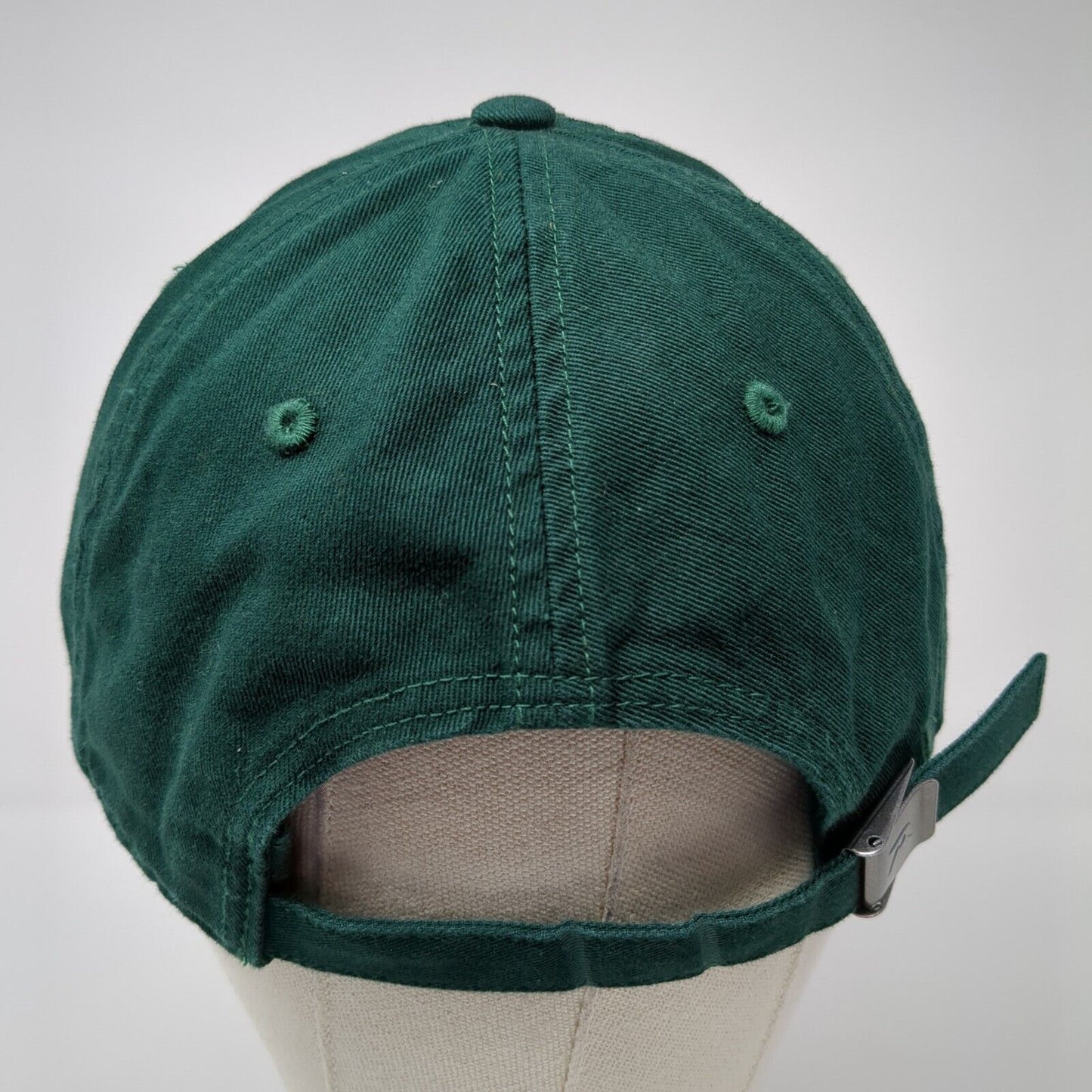 Peace Sign Heart Slideback Hat Green M/L Solid Adjustable Richardson