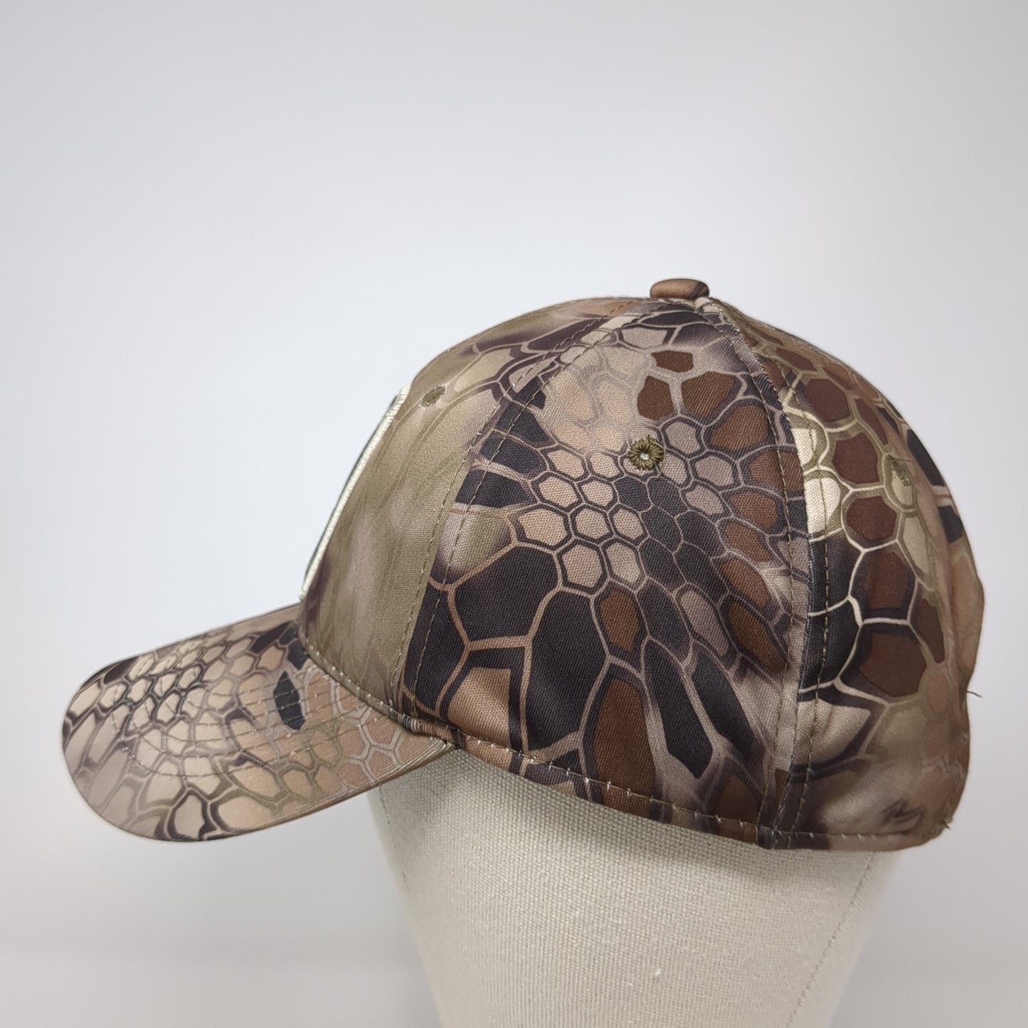 Kryptek Logo Patch Strapback Hat Multicolor Camo One Size Outdoor Cap