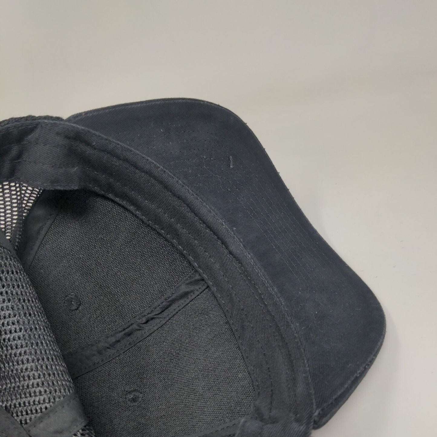 La Vonne Wiseman Memorial Snapback Trucker Hat Black One Size Mesh Back