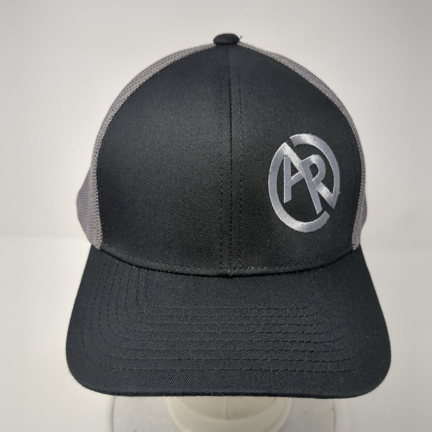 Auto Ranch Snapback Trucker Hat Black OS Adjustable Mesh Back Pacific Headwear