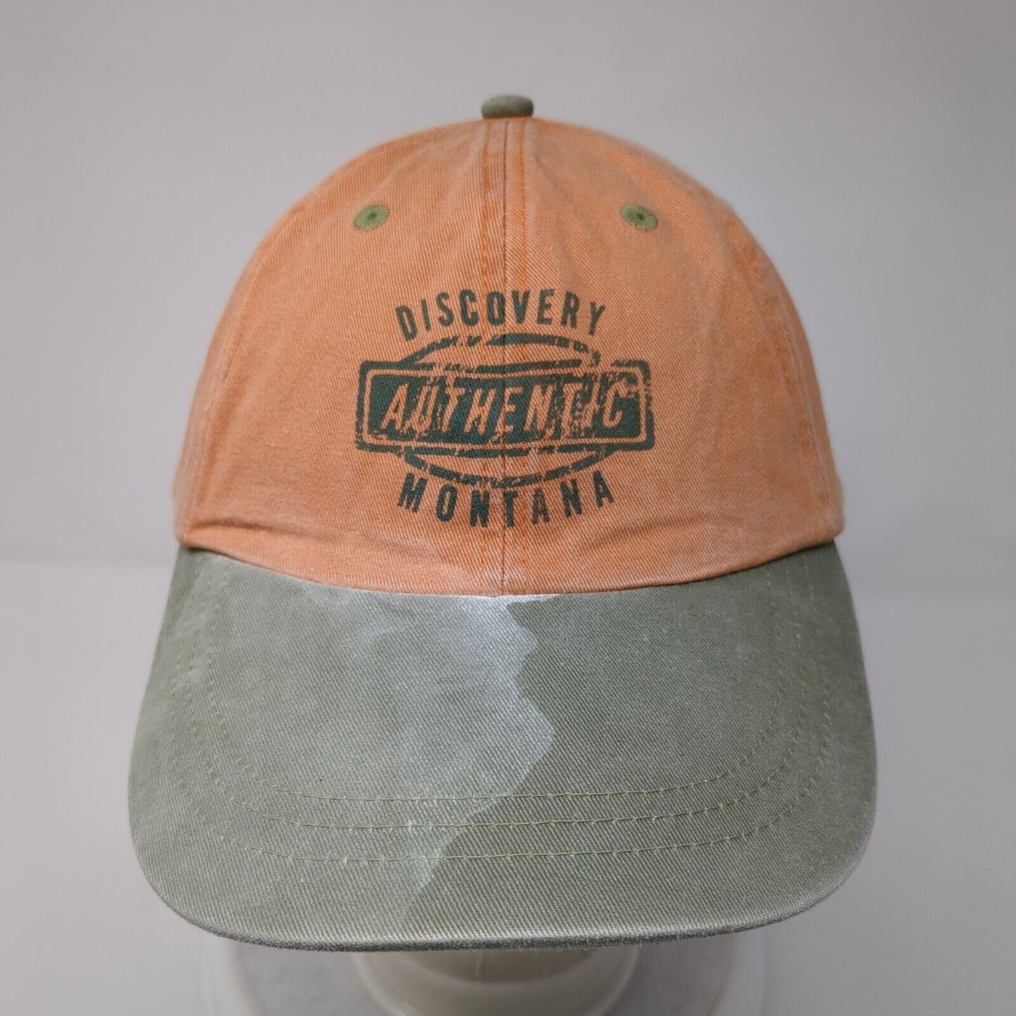 Authentic Discovery Montana Strapback Hat Multi OS Adjustable 6 Panel Ouray