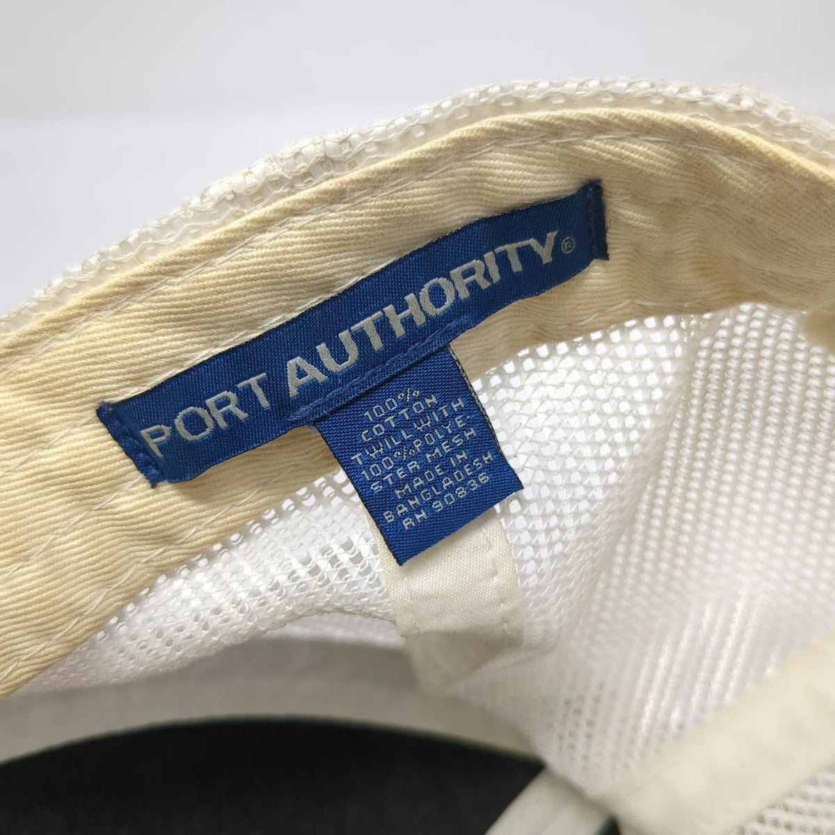 Port Authority Trucker Hat Black White One Size Historic Imperial Juneau Alaska