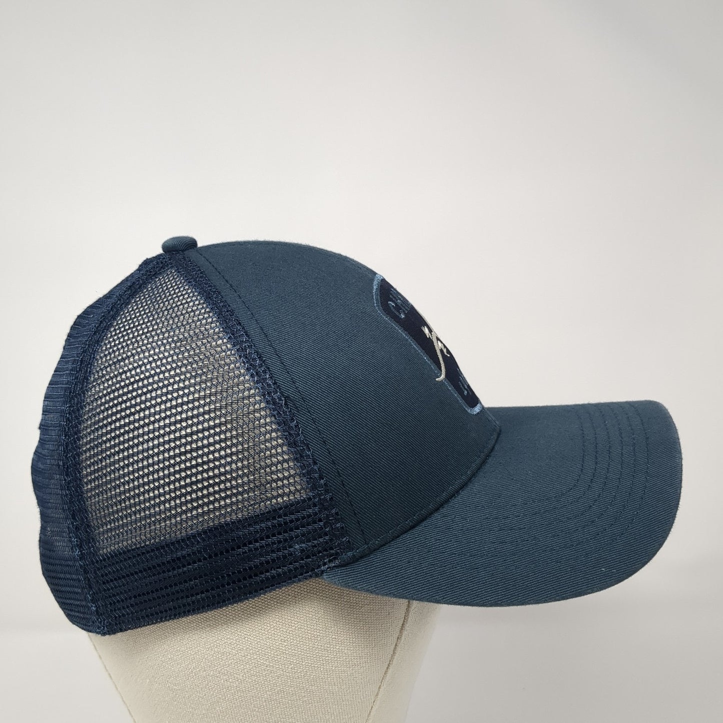 Chaco 1989 Snapback Mesh Back Trucker Hat Blue One Size Adjustable