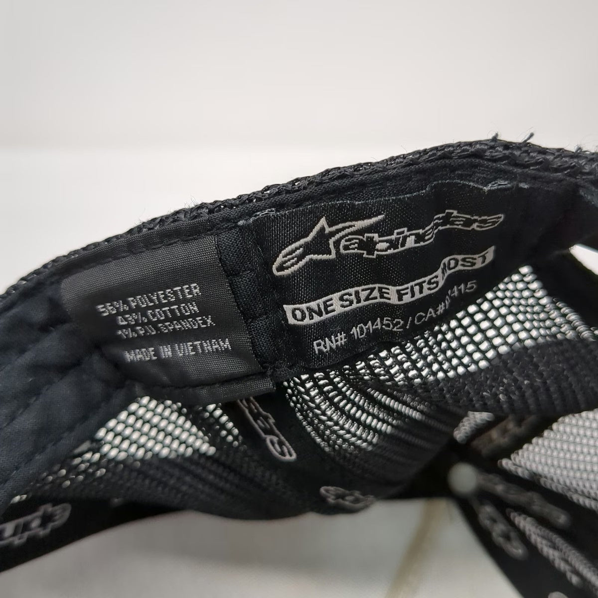 Alpinestars Trucker Hat Green One Size Mesh Camo Astars Good For Speed Motocross