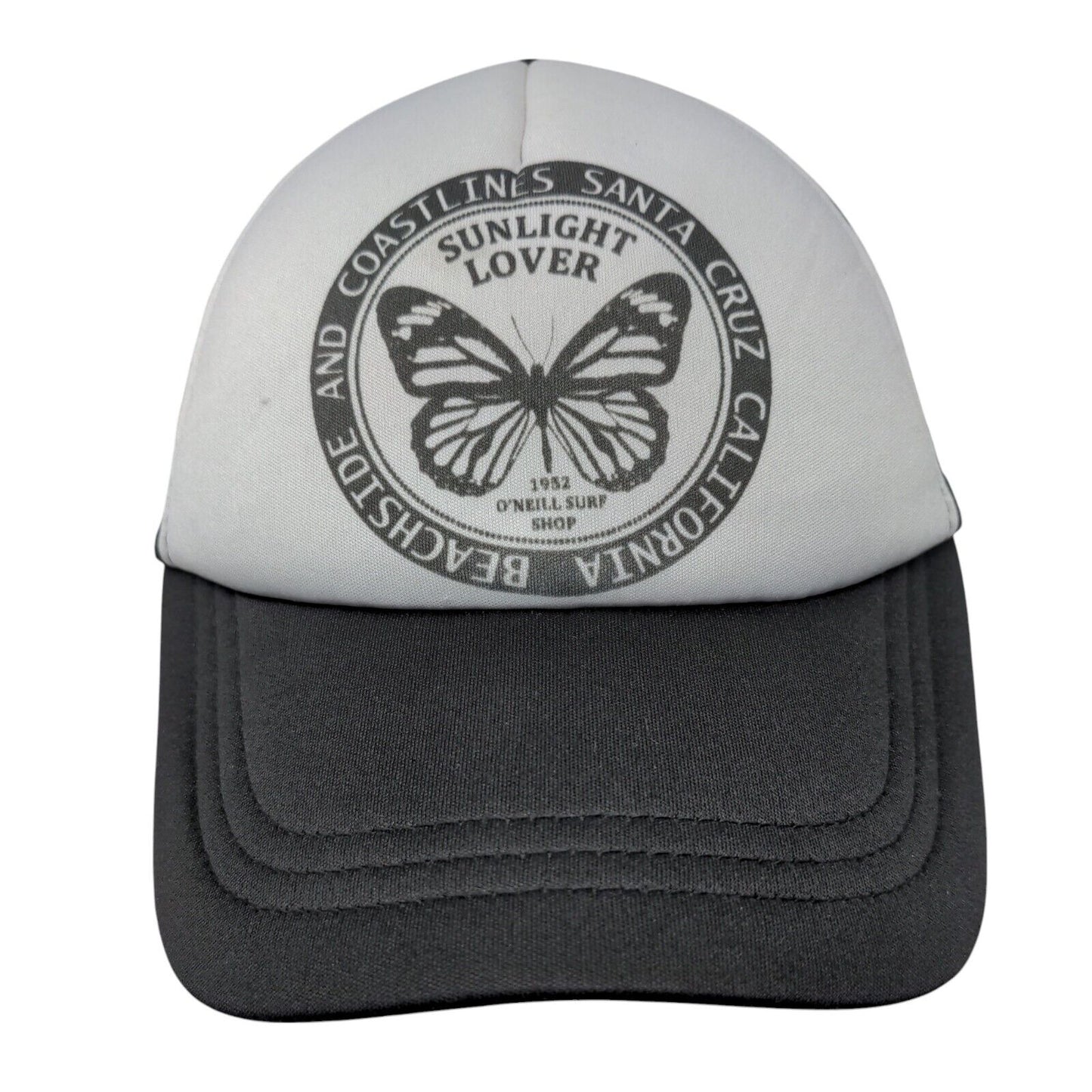 Santacruz California Beachside And Coastlines Trucker Hat Black OS O'Neill