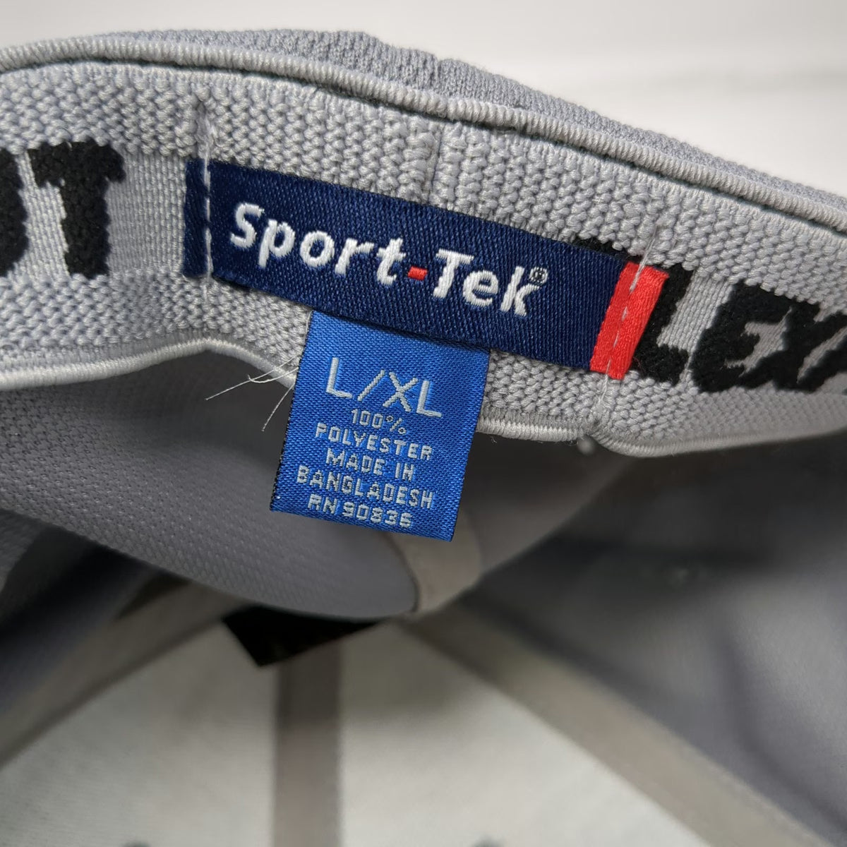 Sport-Tek Baseball Cap Gray XL Journeys Mountain Logo Sport-Flex Breathable Hat
