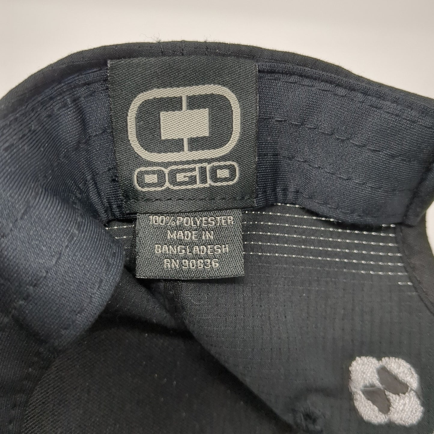 Merck Animal Health Strapback Hat Black One Size Embroidered Ogio