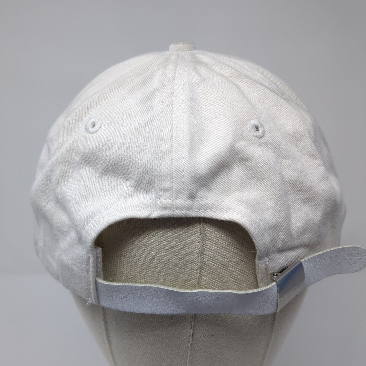 Mickey Mouse Slideback Rope Hat White One Size Adjustable Solid Disney