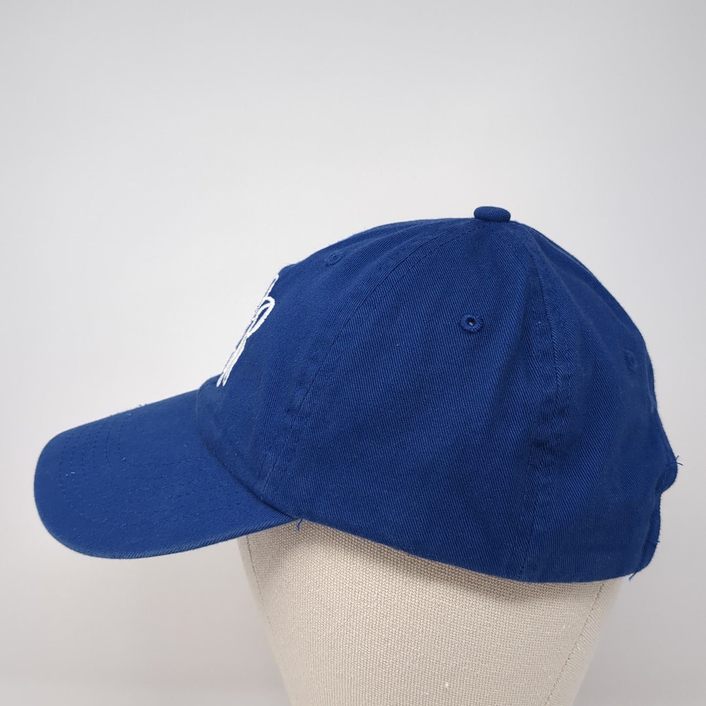 The Turnip Seed Co Slideback Hat Blue One Size Adjustable Monogram