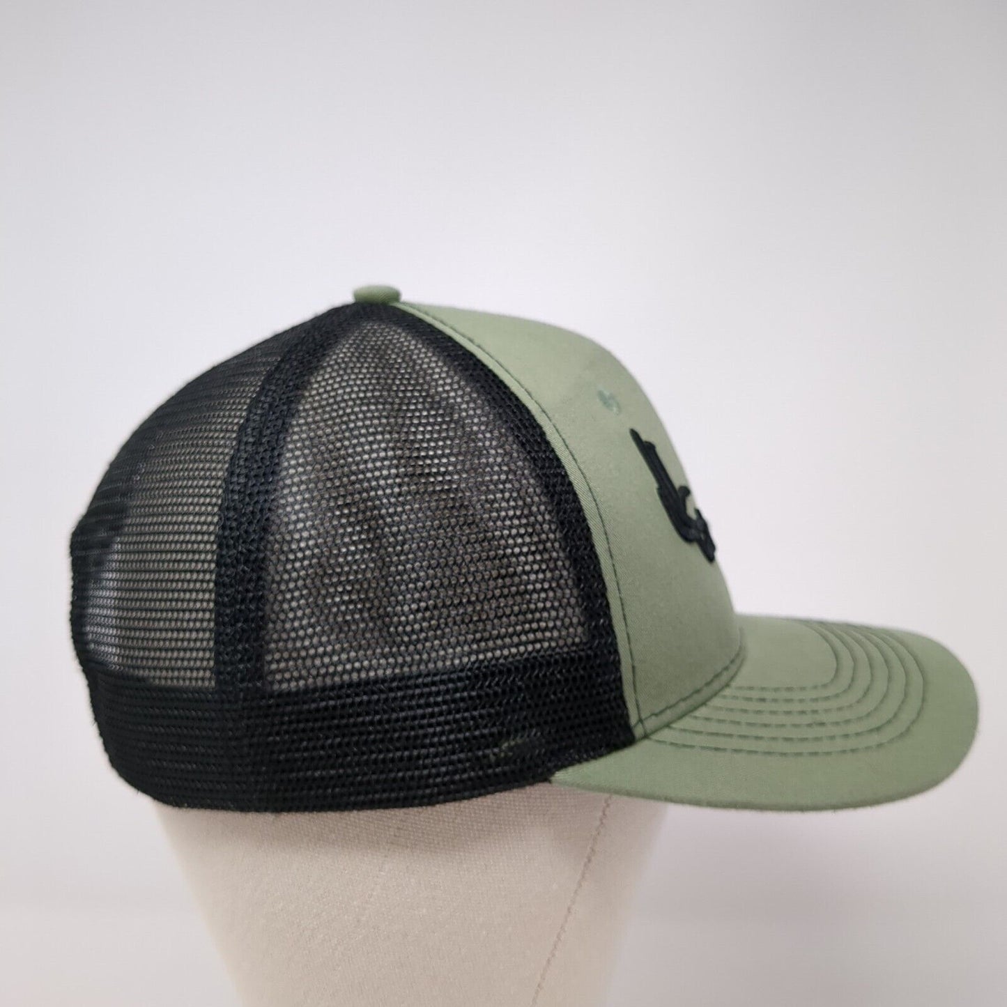 Arcadian Outfitters Snapbback Trucker Hat Green One Size Adjustable Mesh Back