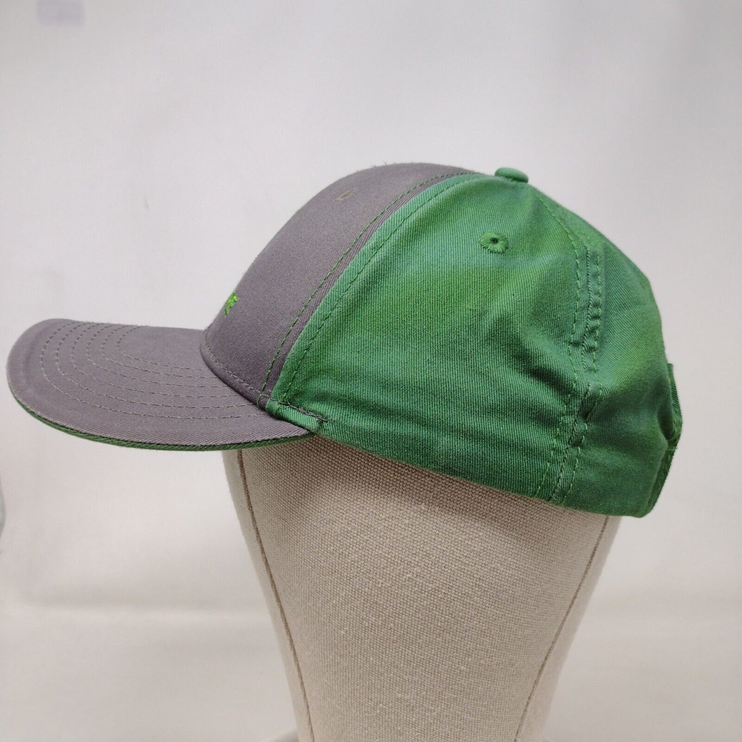 John Deere Strapback Hat Multi OSFA Bingham County Implement Colorblock