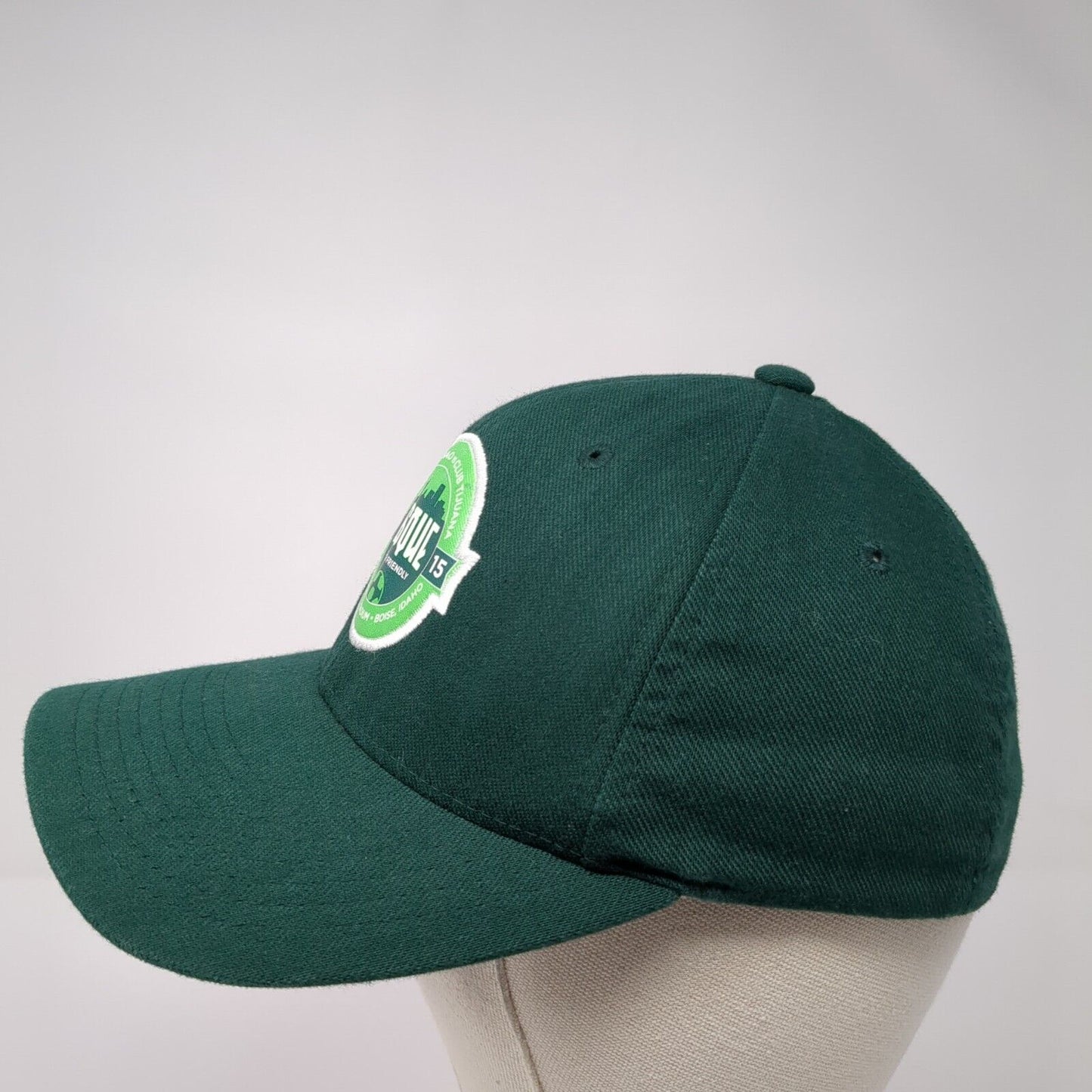 Basque Soccer Friendly 2015 Fitted Hat Green XS-S Solid Embroidered