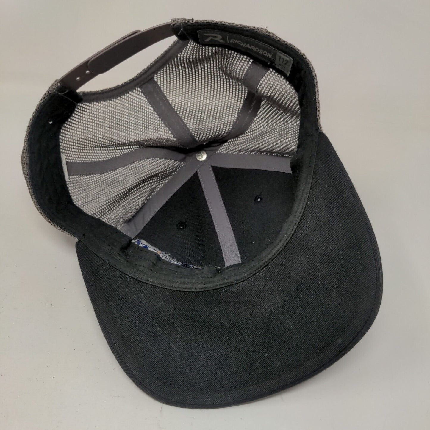 Bajason Growers Snapback Trucker Hat Black OS Embroidered Mesh Back Richardson